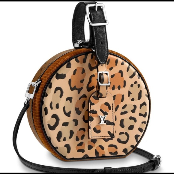 Louis Vuitton Petite Boite Chapeau Bag Leopard Print & Reverse